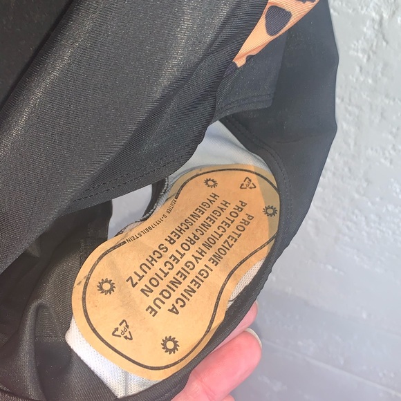 Leopard Halter Plunge 1 Piece Swimsuit - Picture 8 of 10